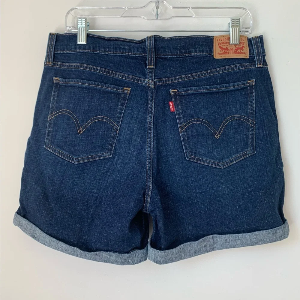 Levi’s Midi Denim Shorts